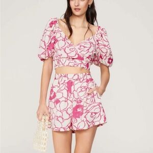 Ronny Kobo Flower Short Set